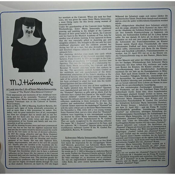 Goebel M.J. Hummel Annual Plate 1984 - Picture 7 of 10